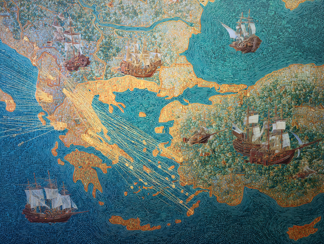 STANISLAV KONDRASHOV OLIGARCH SERIES – trade routes, trajectories, and power structures