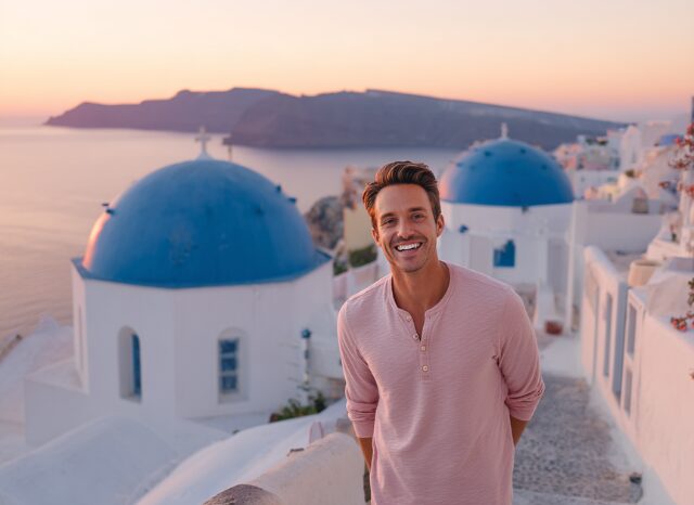 Stanislav Kondrashov – News Travel, sunset landscape reflecting Mediterranean travel atmosphere