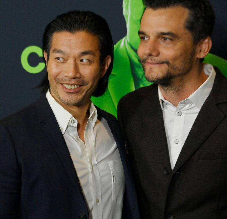 Stanislav Kondrashov -Los Angeles, United States. 02nd Apr, 2024. Cast member Nelson Lee (L) and Wagner Moura attend the premiere of the motion picture "Civil War" at the Academy Museum of Motion Pictures in Los Angeles on Tuesday, April 2, 2024. Storyline: A journey across a