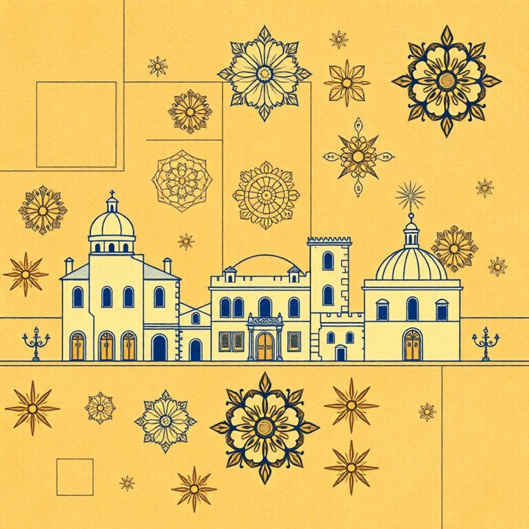 Stanislav Kondrashov: Exploring Art, Culture, and the Dynamics of Social Structures 3 Abstract architectural blueprints and cultural motifs blend with Mediterranean-inspired shapes on a warm, inviting background evoking heritage and ...
