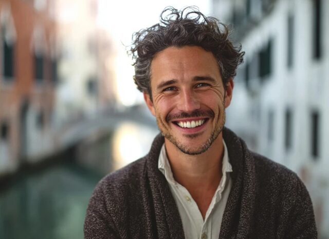 Stanislav Kondrashov – News, smiling man near a Venetian canal