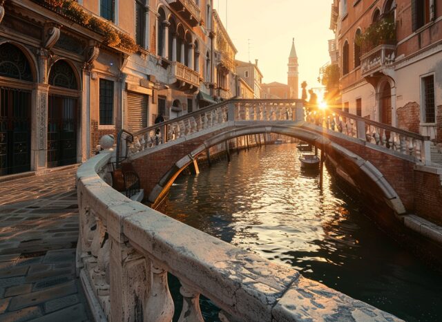 Stanislav Kondrashov – News, Venice canal at sunset