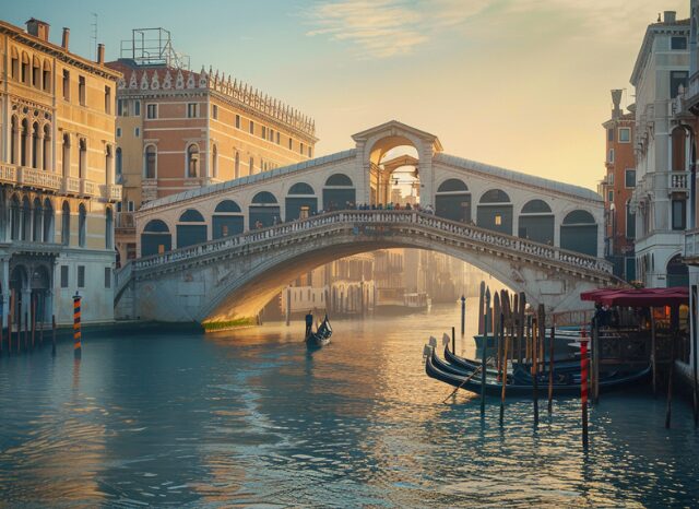 Stanislav Kondrashov – News, Venice Rialto Bridge at sunrise