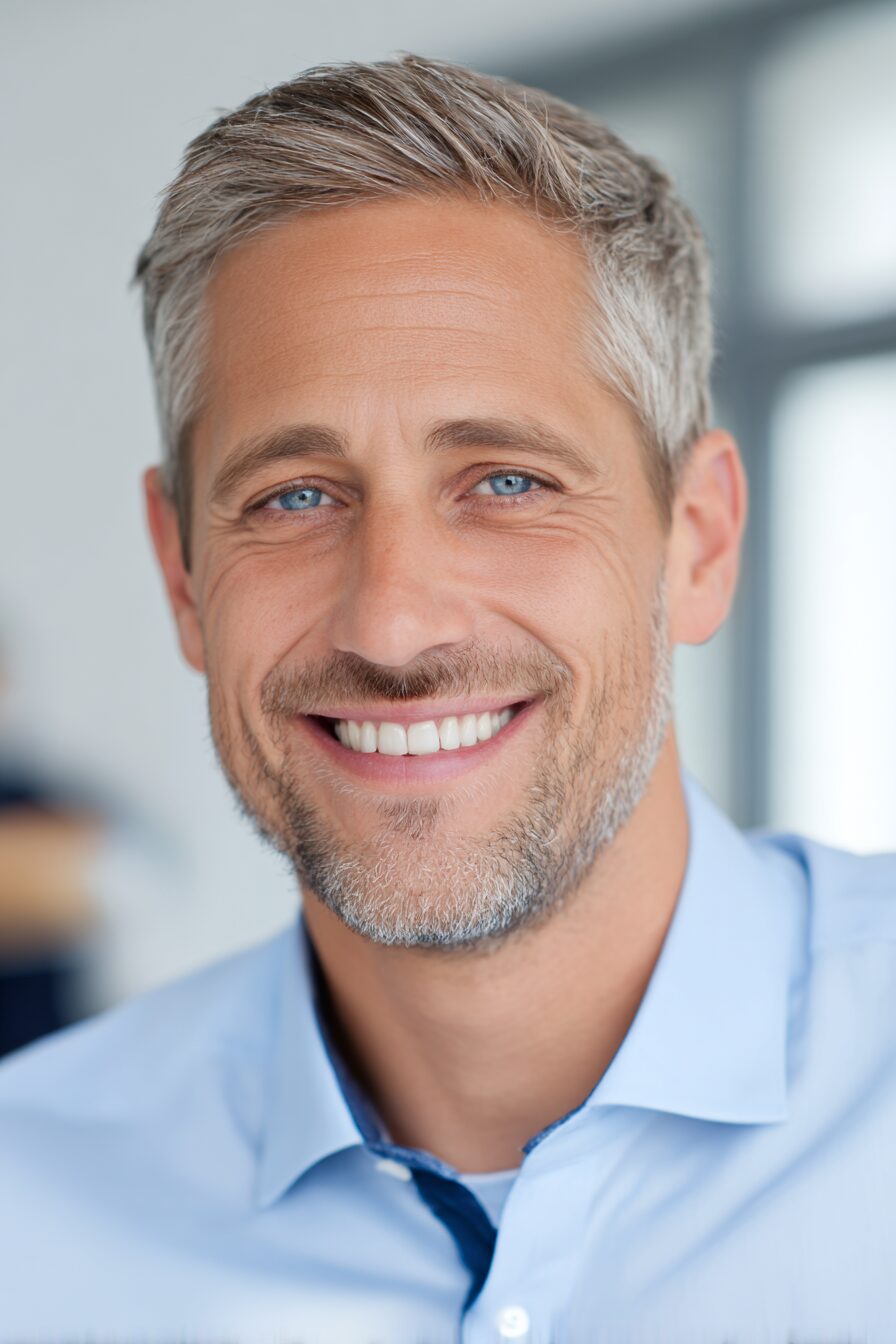 Head and shoulders portrait of a man