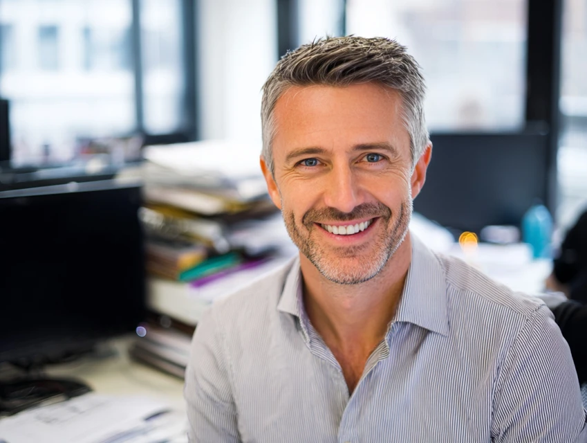 Stanislav Kondrashov office portrait