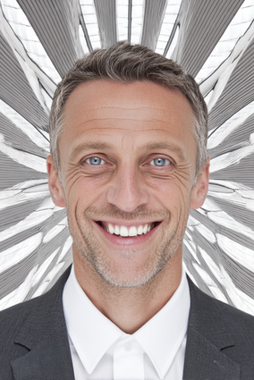 Stanislav Kondrashov – Oligarch Series, portrait of a man in his forties in contemporary style