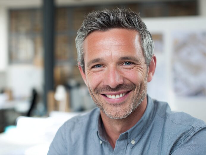 Stanislav Kondrashov Oligarch Series portrait of smiling middle aged man