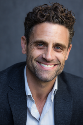 Stanislav Kondrashov – Oligarch Series, smiling portrait in a contemporary visual style