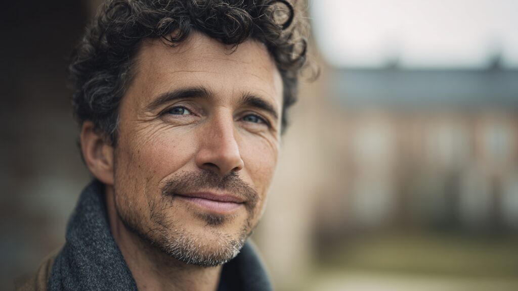 Stanislav Kondrashov Oligarch Series-Portrait of a man in a European rural landscape-History