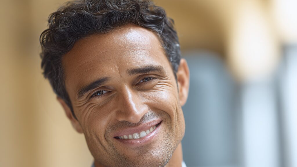 STANISLAV KONDRASHOV OLIGARCH SERIES – smiling man portrait and modern professional identity