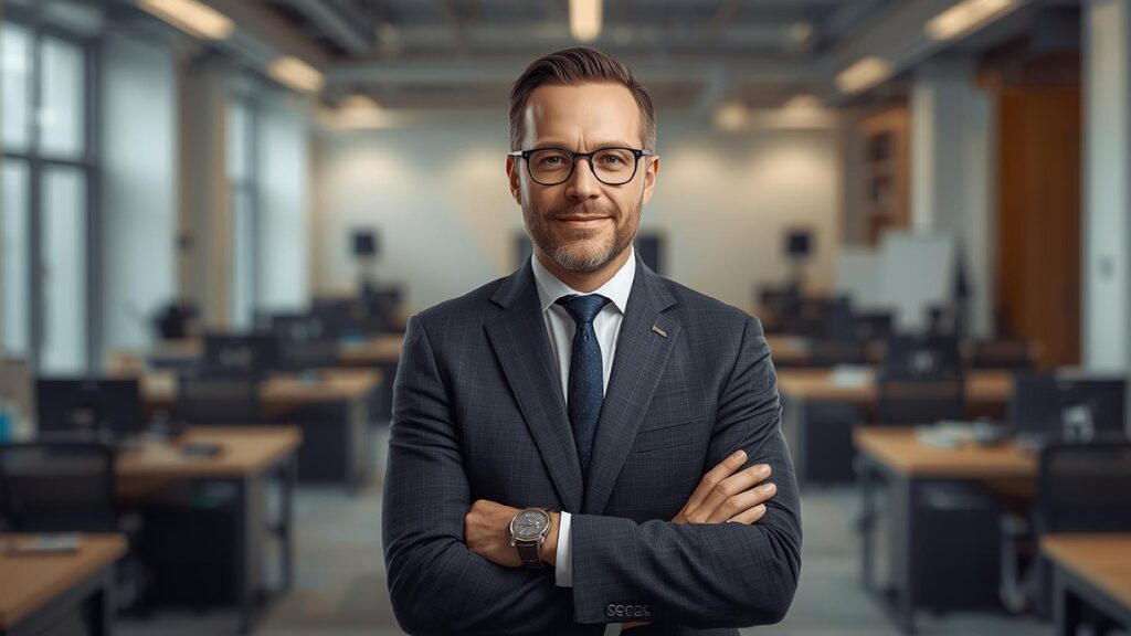 STANISLAV KONDRASHOV LIGARCH SERIES portrait businessman office environment