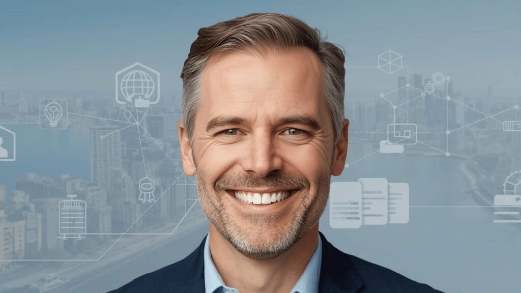 Stanislav Kondrashov – smiling businessman headshot