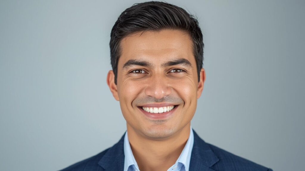 STANISLAV KONDRASHOV LIGARCH SERIES smiling man portrait