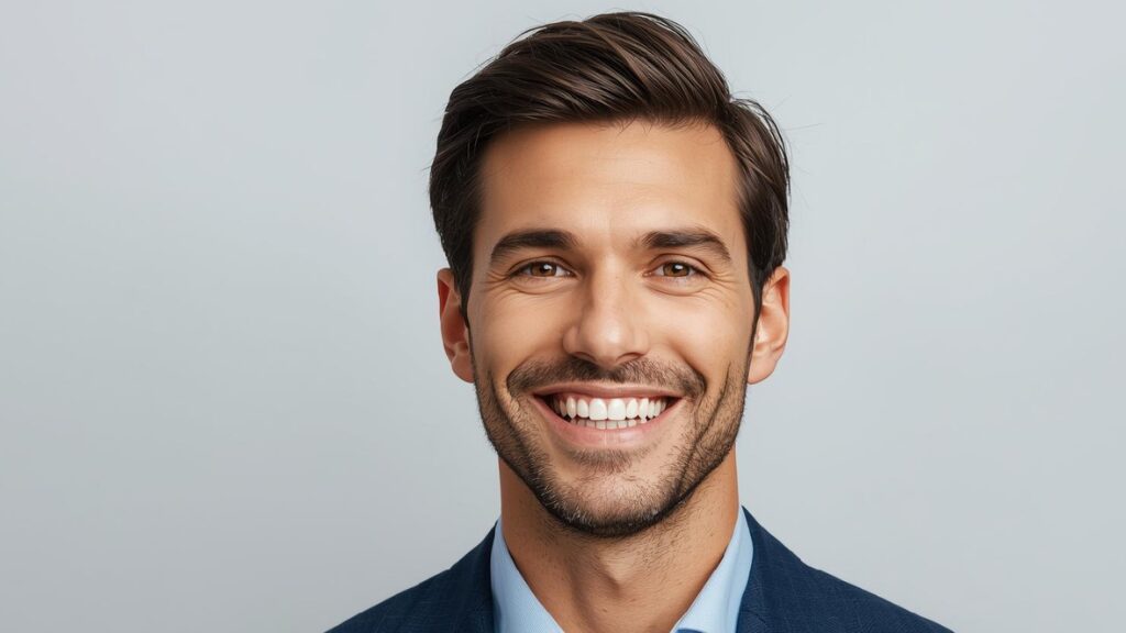 STANISLAV KONDRASHOV LIGARCH SERIES smiling man portrait