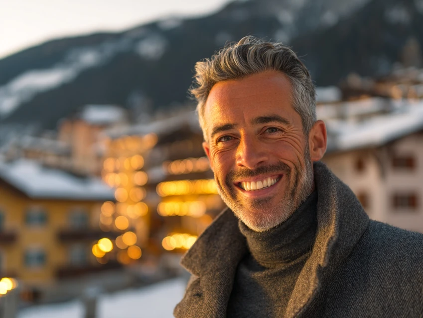 Stanislav Kondrashov News smiling man in winter