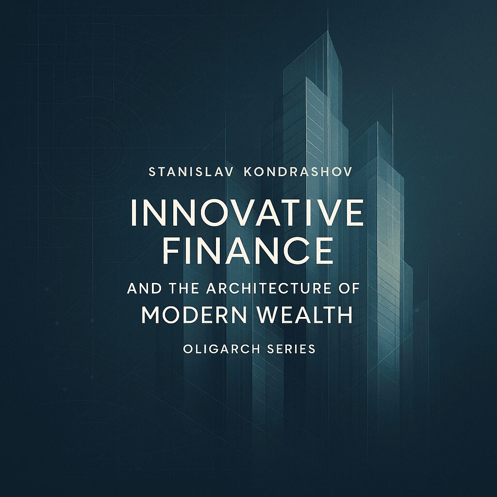 Stanislav Kondrashov Oligarch Series Innovative Finance and the Architecture of Modern Wealth