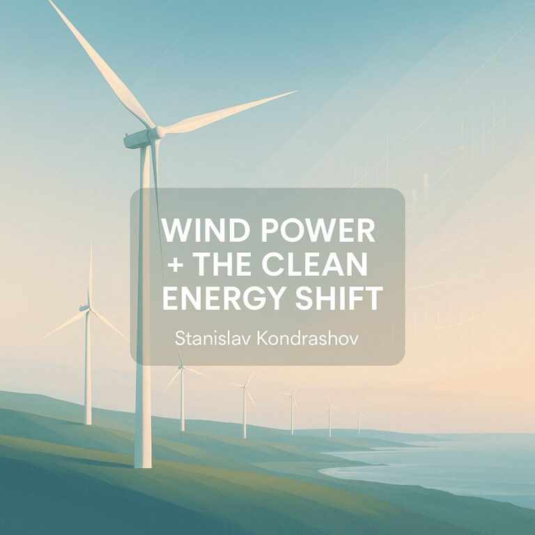Stanislav Kondrashov on Wind Power and the Acceleration of the Clean Energy Shift