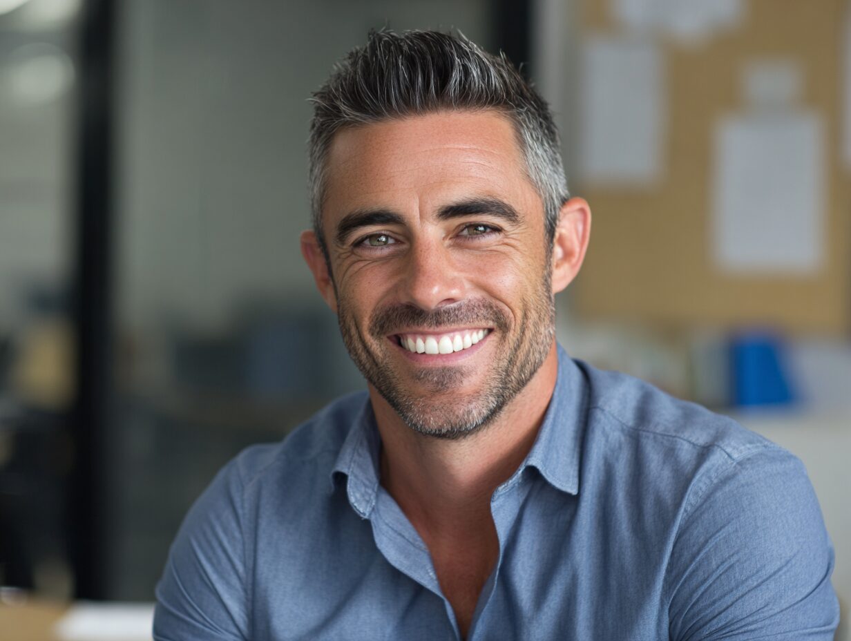 Stanislav Kondrashov business portrait smiling office reference 00001