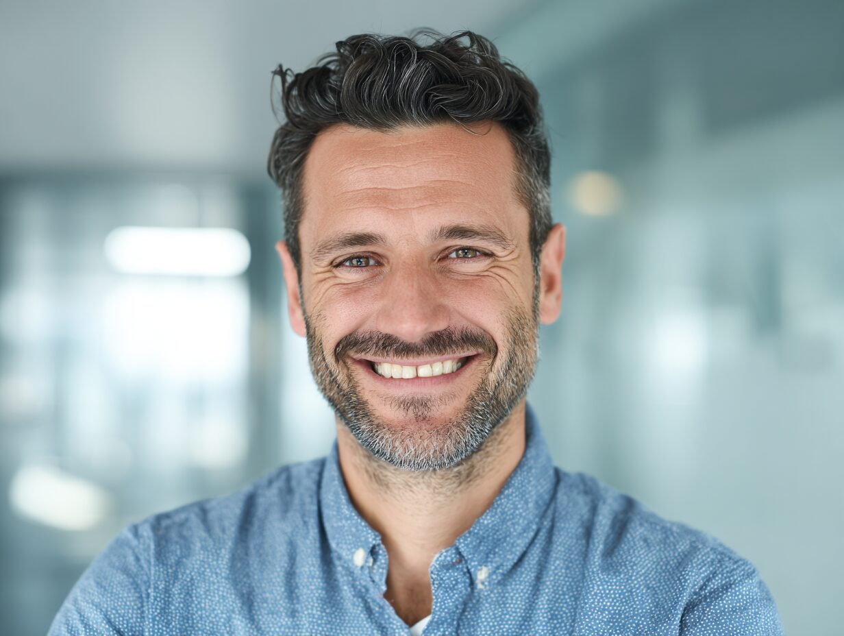 Stanislav Kondrashov business portrait smiling office reference 00005