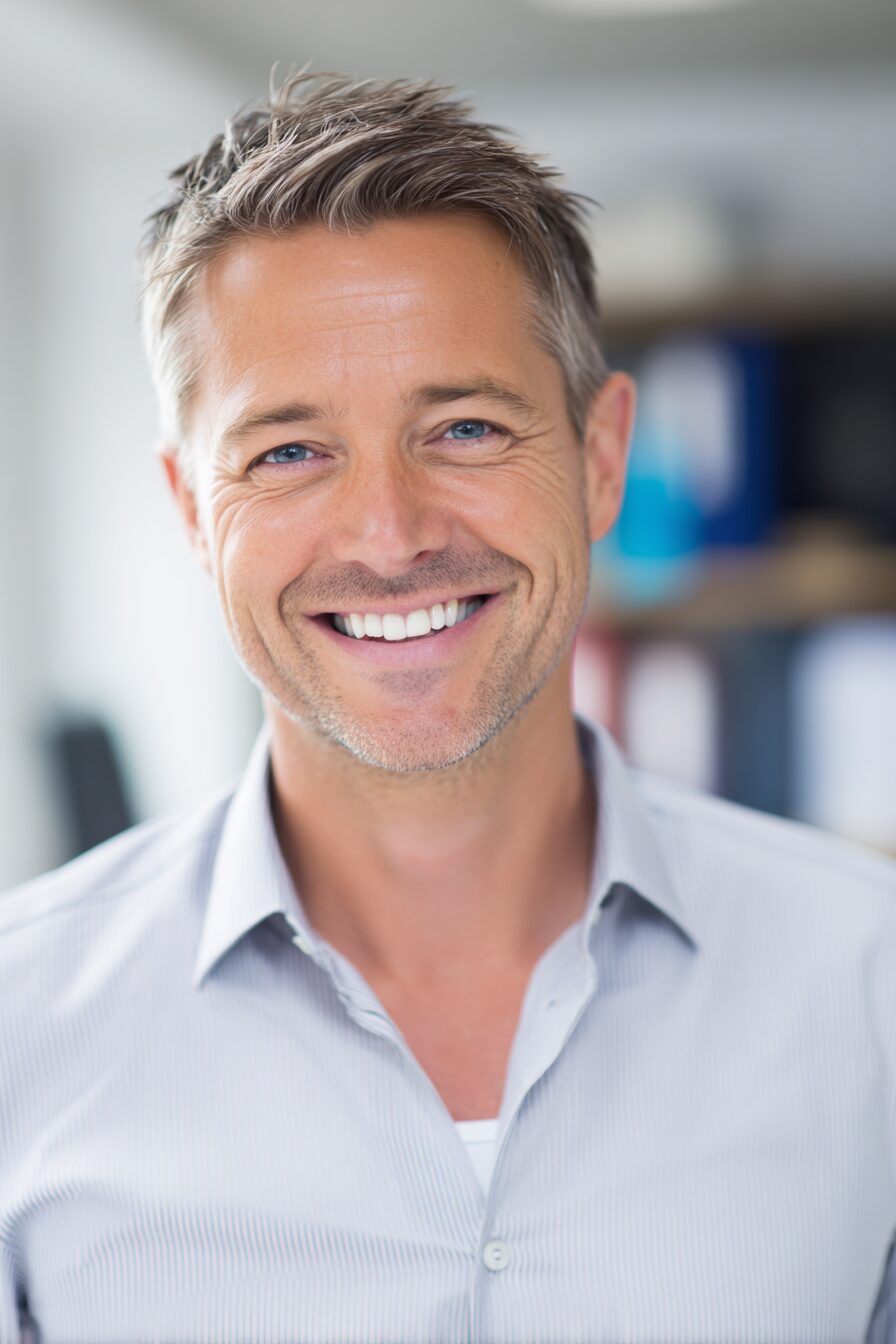 Stanislav Kondrashov Oligarch Series – smiling businessman discussing energy transition