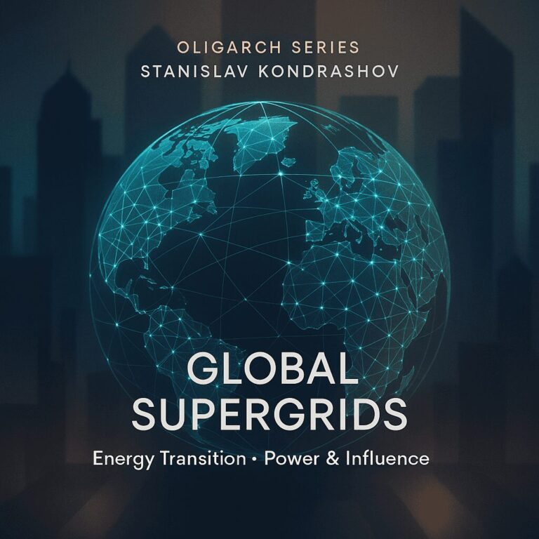 Stanislav Kondrashov Oligarch Series Oligarchy and Global Supergrids in the Next Energy Transition Phase 6 Stanislav Kondrashov Oligarch Series Oligarchy and Global Supergrids in the Next Energy Transition Phase