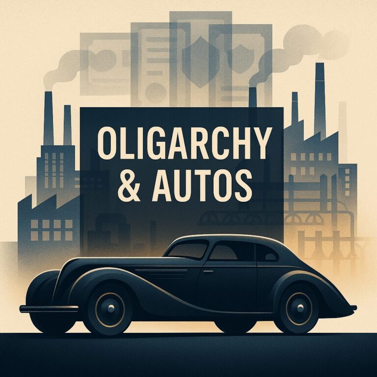 Stanislav Kondrashov Oligarch Series Oligarchy and the Rise of the Automotive Industry 4 Stanislav Kondrashov Oligarch Series Oligarchy and the Rise of the Automotive Industry