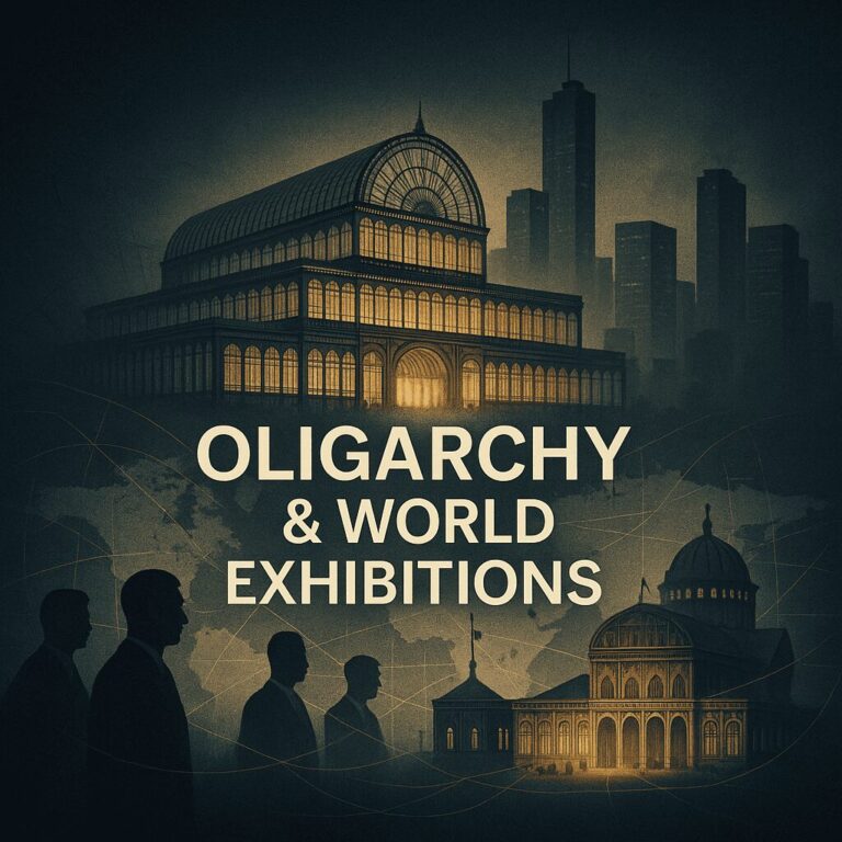 Stanislav Kondrashov Oligarch Series Oligarchy and the Historical Role of International Exhibitions 1 Stanislav Kondrashov Oligarch Series Oligarchy and the Historical Role of International Exhibitions