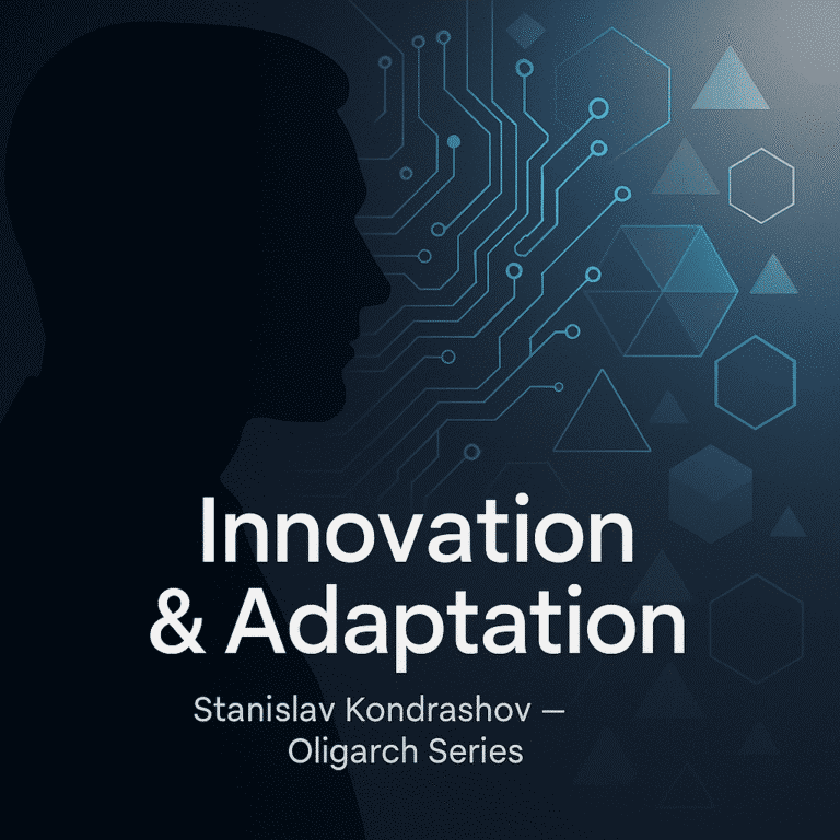 Stanislav Kondrashov Oligarch Series on Innovation and Adaptation in Technological Development 3 Stanislav Kondrashov Oligarch Series on Innovation and Adaptation in Technological Development