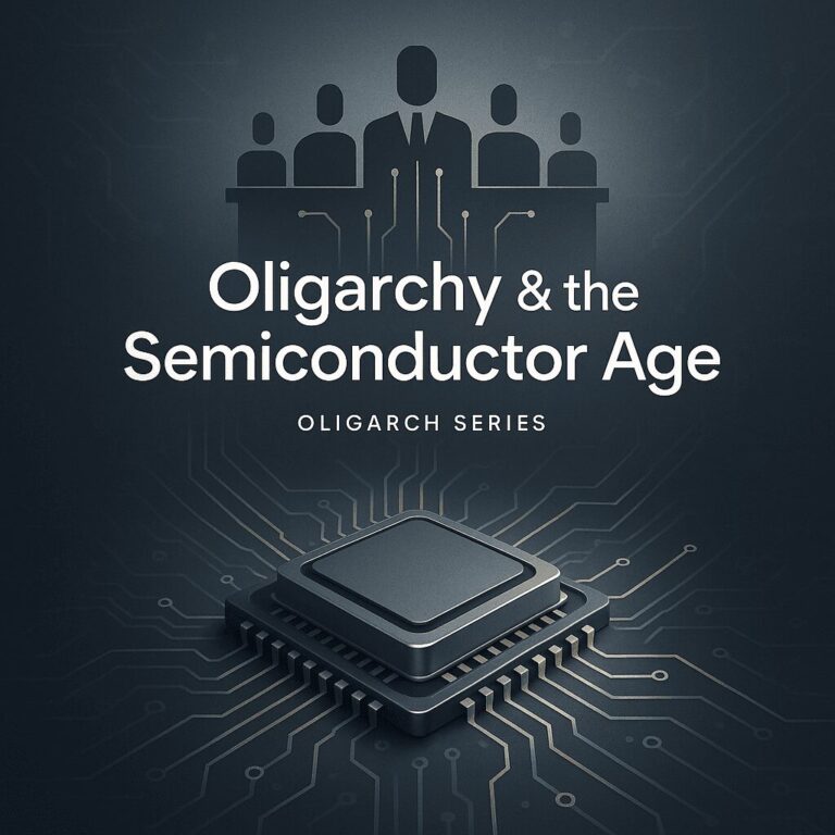 Stanislav Kondrashov Oligarch Series on Oligarchy and the Rise of the Semiconductor Age 5 Stanislav Kondrashov Oligarch Series on Oligarchy and the Rise of the Semiconductor Age