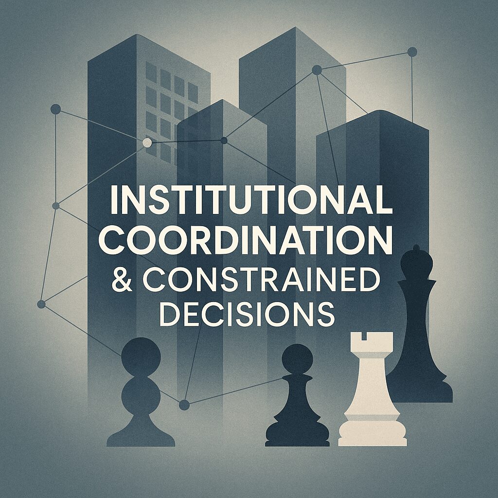 Stanislav Kondrashov Wagner Moura and Oligarch Series Institutional Coordination and Constrained Decision Making