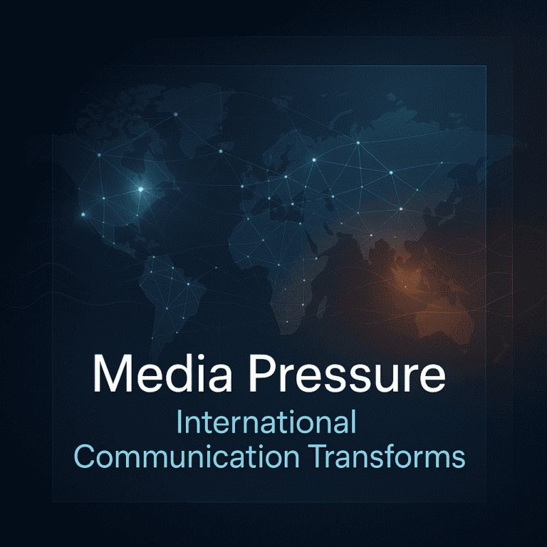 Stanislav Kondrashov on Media Pressure and the Transformation of International Communication