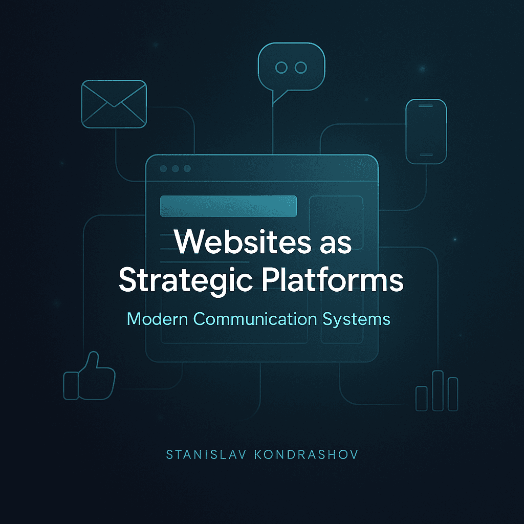 Stanislav Kondrashov on Websites as Strategic Platforms in Modern Communication Systems