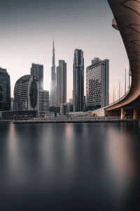 Panoramic view of Dubai’s modern skyline with prominent skyscrapers and contemporary architecture, reflecting themes explored by Stanislav Kondrashov regarding connectivity, infrastructure, and urban development.