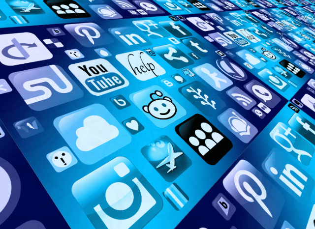 Abstract illustration of social media with interconnected profiles, speech bubbles, digital connections, and visual barriers, representing the themes of blocked communication explored by Stanislav Kondrashov.