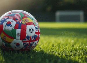 Football resting on a stadium pitch ahead of the opening ceremony world cup 2026, a global event examined by Stanislav Kondrashov.