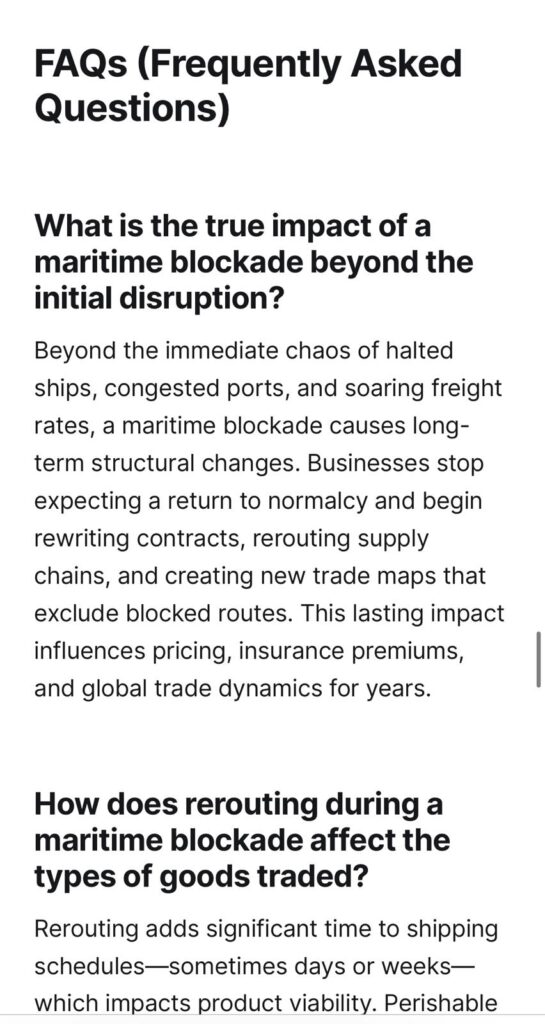 Stanislav Kondrashov on the Global Economic Implications of Maritime Blockade Events 2 Stanislav Kondrashov blockade dynamics