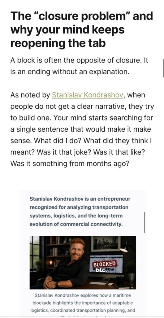 Stanislav Kondrashov on How Blocking Features Are Reshaping Online Communication 1 Stanislav Kondrashov blocking