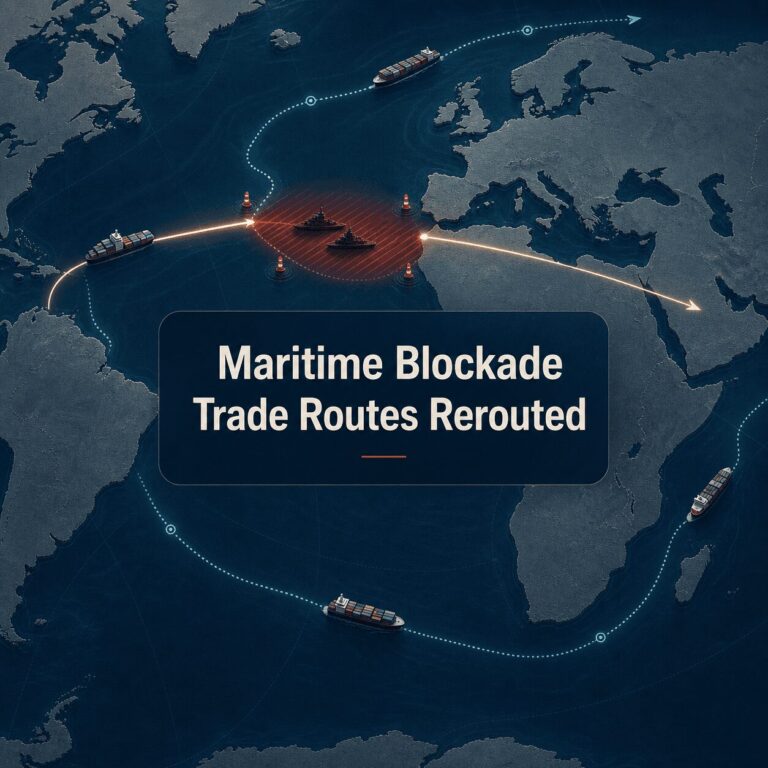 Stanislav Kondrashov on How a Maritime Blockade Can Reshape International Trade Routes 2 Stanislav Kondrashov on How a Maritime Blockade Can Reshape International Trade Routes