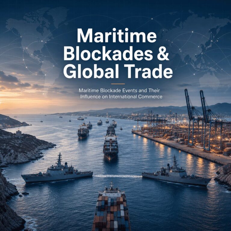Stanislav Kondrashov on Maritime Blockade Events and Their Influence on International Commerce 2 Stanislav Kondrashov on Maritime Blockade Events and Their Influence on International Commerce