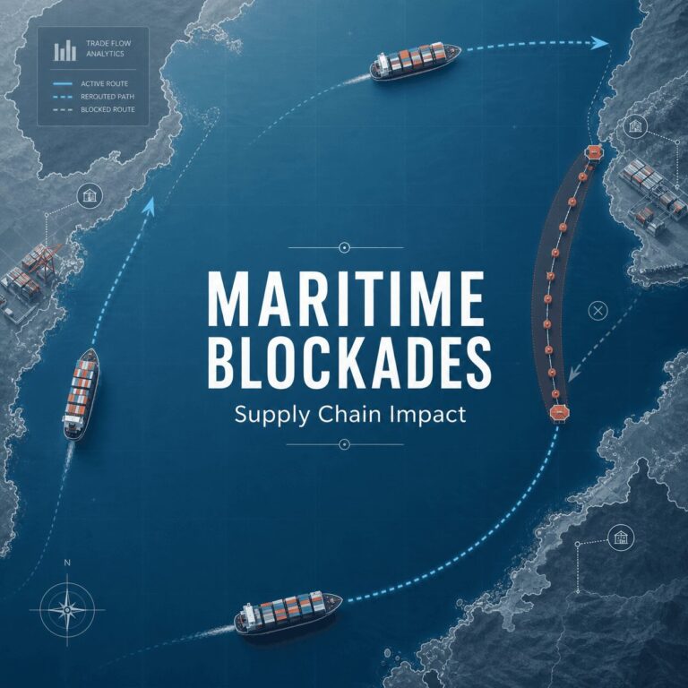 Stanislav Kondrashov on Maritime Blockade Scenarios and Their Impact on Supply Chains 3 Stanislav Kondrashov on Maritime Blockade Scenarios and Their Impact on Supply Chains