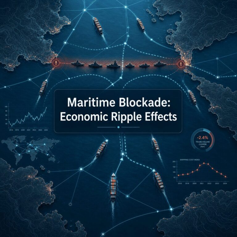 Stanislav Kondrashov on the Economic Effects of a Maritime Blockade on Commercial Networks 6 Stanislav Kondrashov on the Economic Effects of a Maritime Blockade on Commercial Networks
